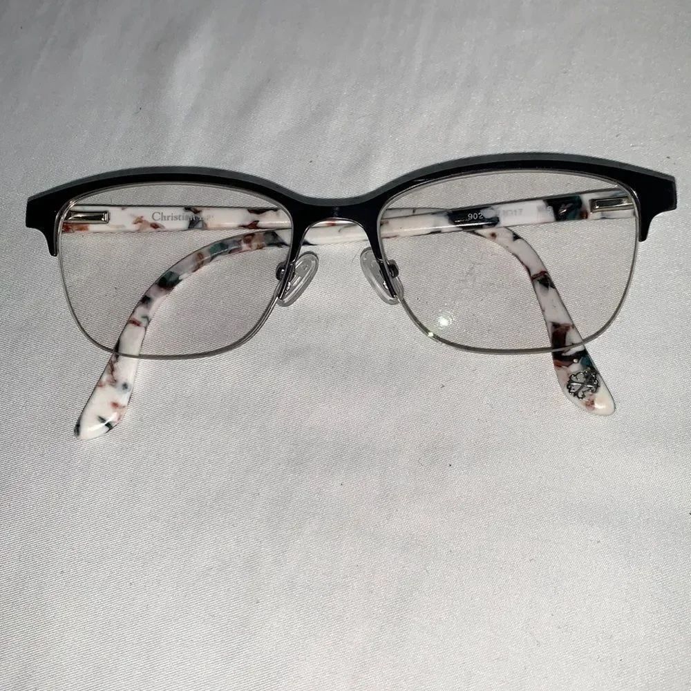 Christian Lacroix Eyeglasses Frames 901 Cat Eye Half Rim 53-17-145